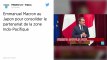 Macron rencontre au Japon des pères d’enfants franco-japonais enlevés par leurs mères