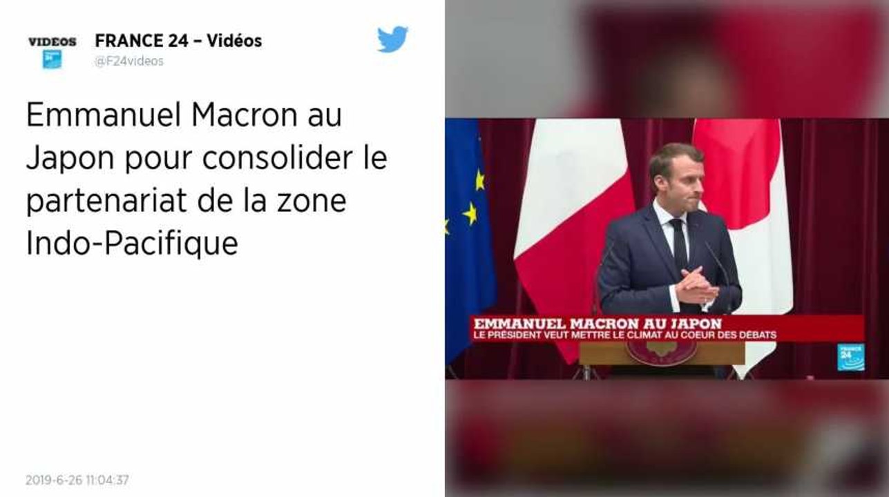 Macron rencontre au Japon des pères d’enfants franco-japonais enlevés par leurs mères