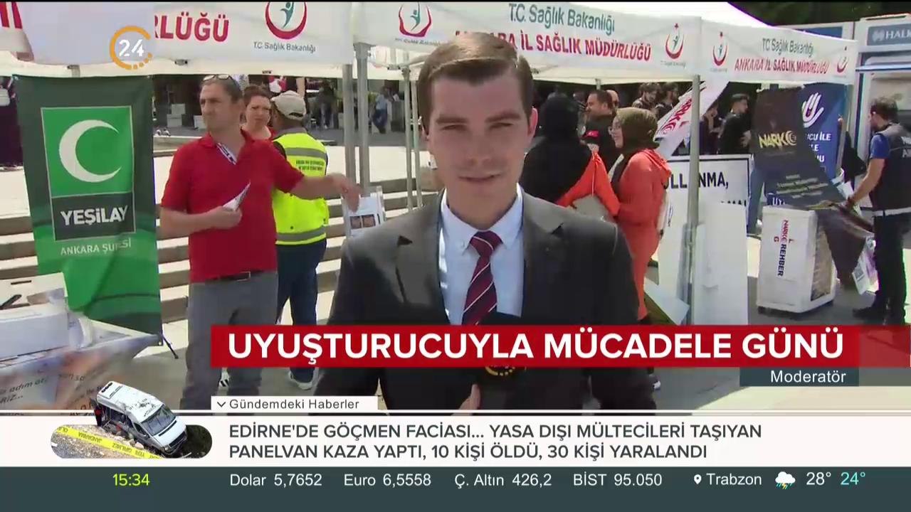 Dünya uyuşturucu kullanımı ve kaçakçılığı ile mücadele haftası