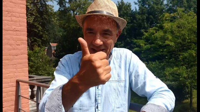 Adrien Joveneau explique les nouveautés du Beau Vélo de RAVeL d'Amay