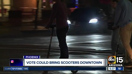 Phoenix may be getting scooters