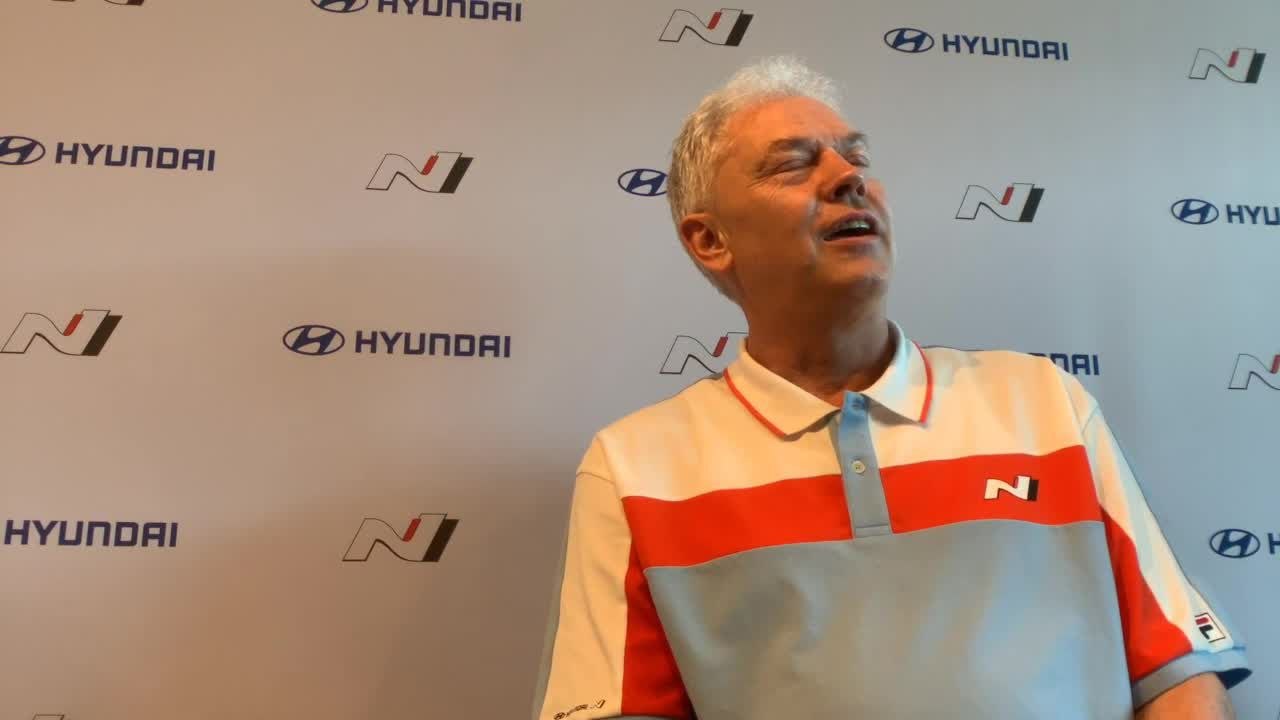 Hyundai's Albert Biermann on the N24