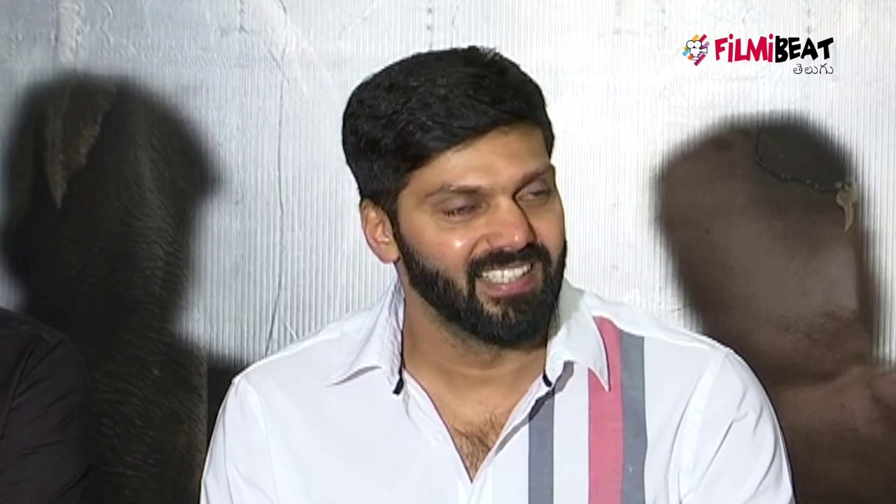 Hero Arya Emotional At Gajendrudu Movie Sucess Meet || Filmibeat Telugu