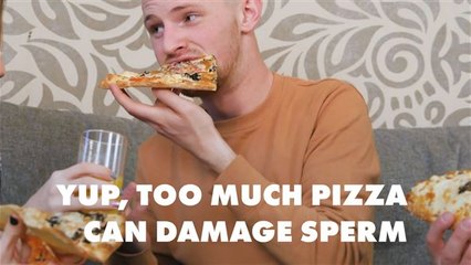 Eating too much junk food can make sperm count THIS low