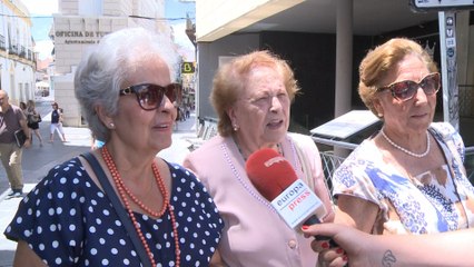 Vecina de Mérida: "Nada más levantarme se nota el calor"