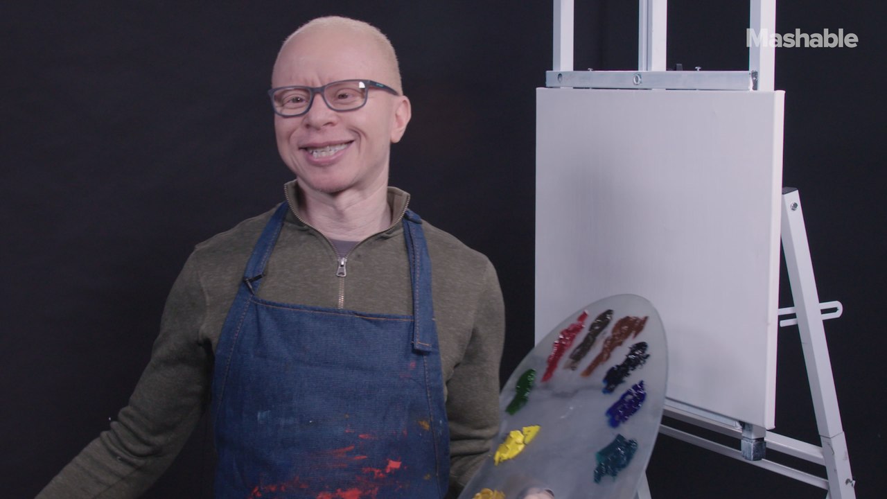 Comedian Victor Varnado almost turns into Bob Ross — The Bob Ross Challenge