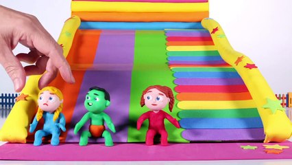 Superhero Baby Has A Cold ❤ PLAY DOH CARTOONS FOR KIDS