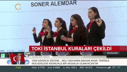 TOKİ İstanbul kuraları çekildi