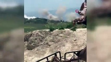 Afrin'deki şehit verdiğimiz çatışmanın görüntüleri ortaya çıktı