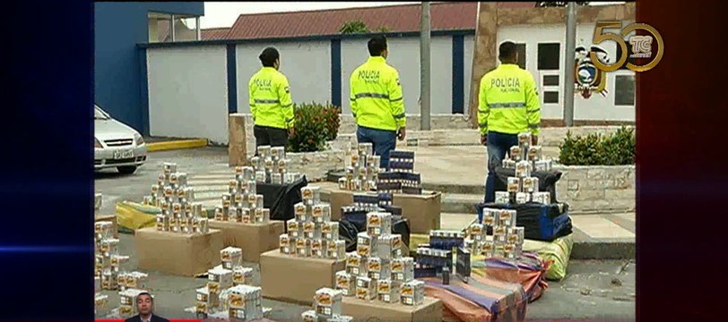 Cargamento de cigarrillos de contrabando fue decomisado en Guayaquil