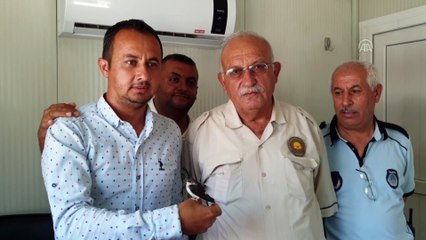 İşyerine giren yavru ebabili yetkililere teslim etti - OSMANİYE