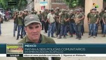 México: asesinan a seis policías comunitarios durante una emboscada