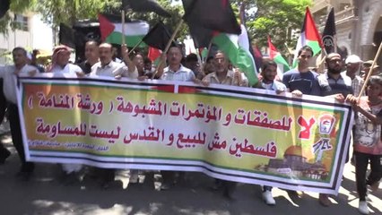 Bahreyn Çalıştayı protesto edildi