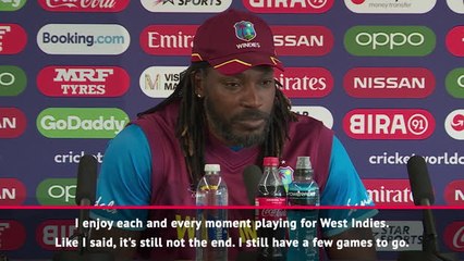 I will go down as one of the greats - Gayle