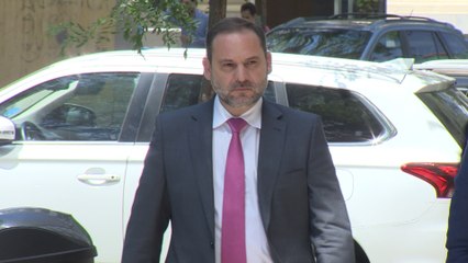 Ábalos a su llegada al acto de la Asociación de Remolcadores