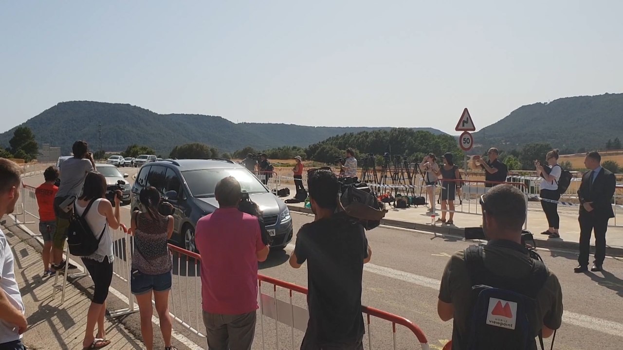 Torra llega a Lledoners para visitar a los políticos independentistas