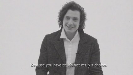Aneurin Barnard Interview Clip 2012 InStyle (His Voice Wasn't Included in the Original Video)