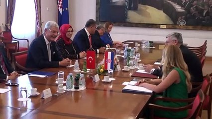 TBMM heyeti Hırvatistan'da - ZAGREB
