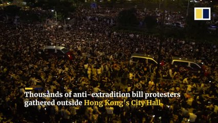 Hong Kong protesters gather ahead of G20 summit
