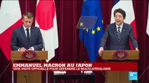 REPLAY - Conférence de presse d'Emmanuel Macron et Shinzo Abe au Japon