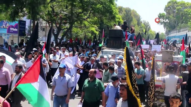 - Filistinliler ABD’nin Yüzyılın Anlaşması Planını Protesto Etti
