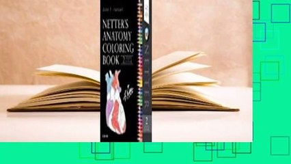 [NEW RELEASES]  Netter's Anatomy Coloring Book Updated Edition