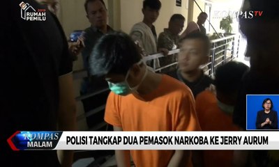 Polisi Tangkap Dua Pemasok Narkoba ke Jerry Aurum