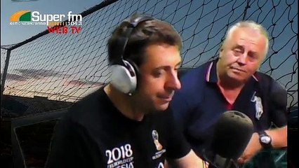 Στενό μαρκάρισμα με τον Γιώργο Τζίμα 26-6-19