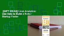 [GIFT IDEAS] Lean Analytics: Use Data to Build a Better Startup Faster