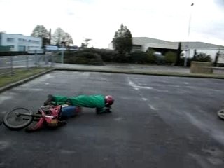 Chute HONDA MTX vs MBK 51 2ème