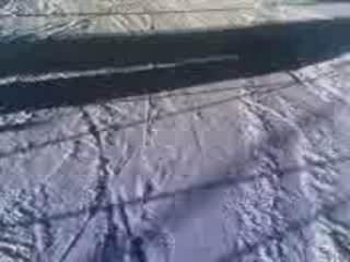 Descente 1 en ski du petit Slalom de Méribel (Nokia)