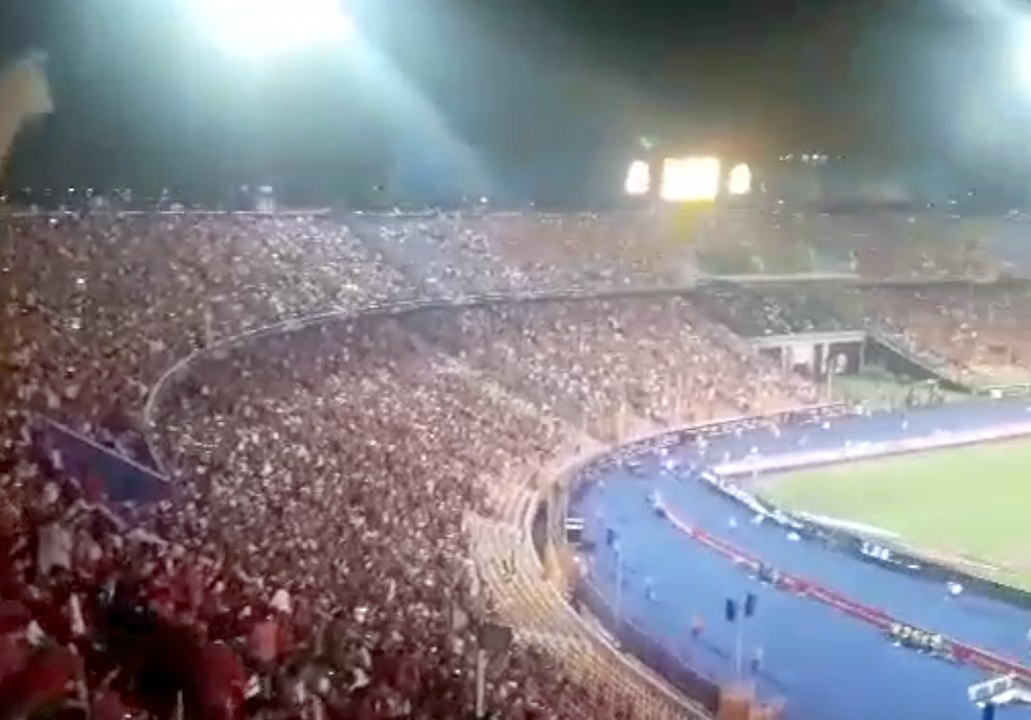 قبل لقاء الكونغو بساعات.. جماهير مصر تملأ مدرجات استاد القاهرة