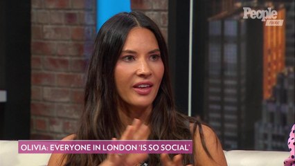 Olivia Munn Was Surprised How 'Social' and 'Friendly' Everyone Is In London