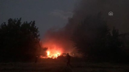 Kumaş deposunda yangın - BURSA