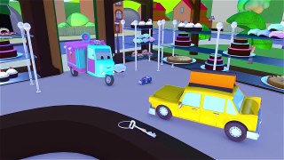 The MINI Truck - Carl the Super Truck in Car City Video for Children with Trucks and Cars