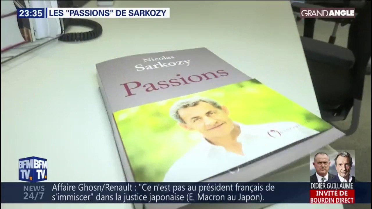 Dans son nouveau livre "Passions", Nicolas Sarkozy se livre à de nombreuses confidences