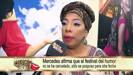 Mercedes Payne aclara rumores de cancelación del “Festival del Humor”