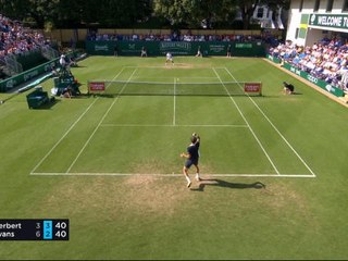 Eastbourne - Herbert éliminé par le Britannique Evans