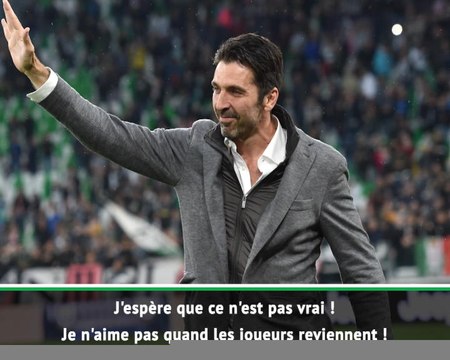 Juventus - Le possible retour de Buffon divise les fans turinois