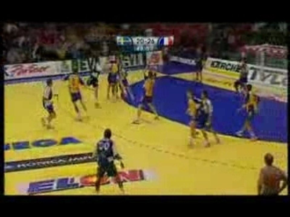euro 2008 handball france suede résumé