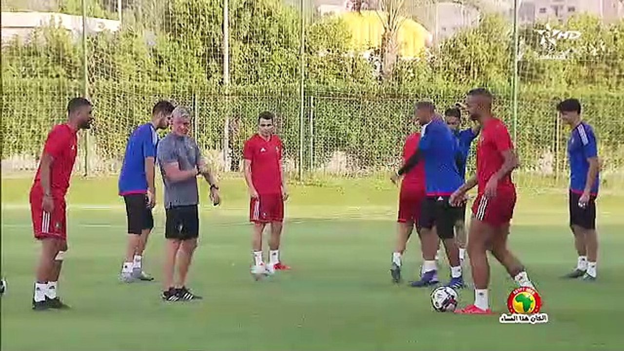 تقرير الرياضية : عن آخر استعدادات المنتخب الوطني لمواجهة الكوت ديفوار