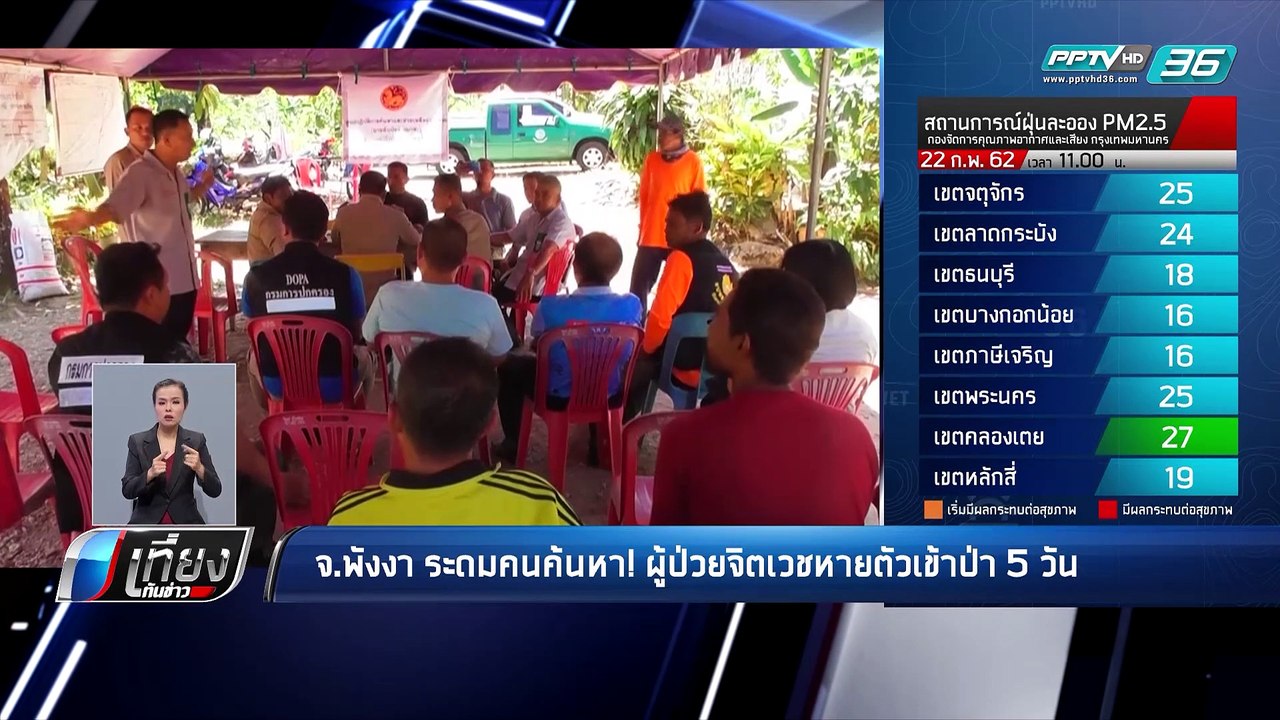 จ.พังงา ระดมคนค้นหา! ผู้ป่วยจิตเวชหายตัวเข้าป่า...
