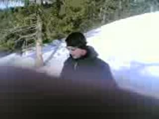 Descente 3 en ski du petit Slalom de Méribel (Nokia)