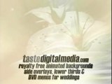 Video Backgrounds and Animated Loops for Wedding
