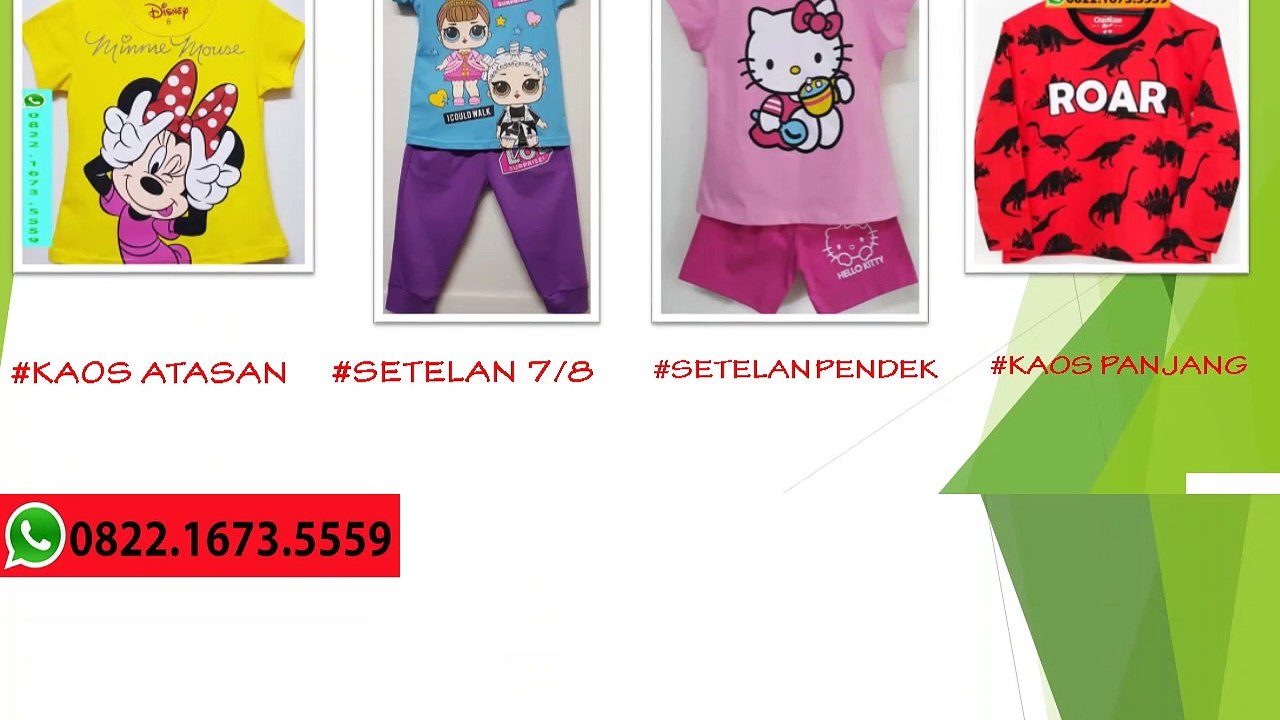 BEST SELLER…!! WA 0822.1673.5559, Pabrik Busana Anak Disney