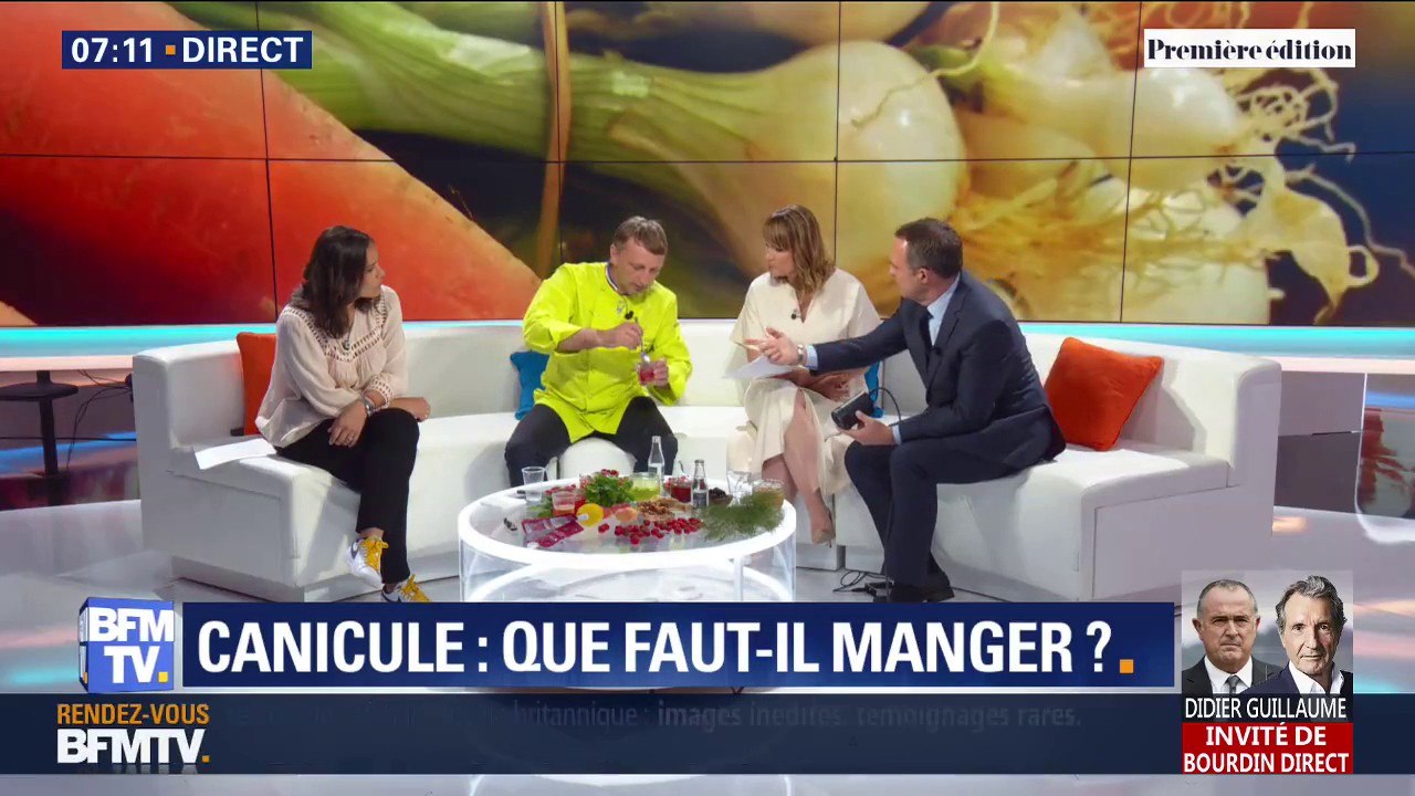 Les recettes originales d'un meilleur ouvrier de France pour s'alimenter et s'hydrater en période de canicule