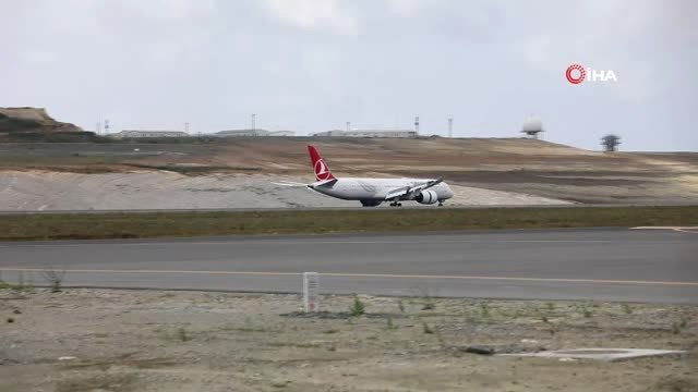 Rüya Uçağın ismi Maçka oldu... İlk uçuş Eren'in ailesiyle Trabzon'a yapılacak