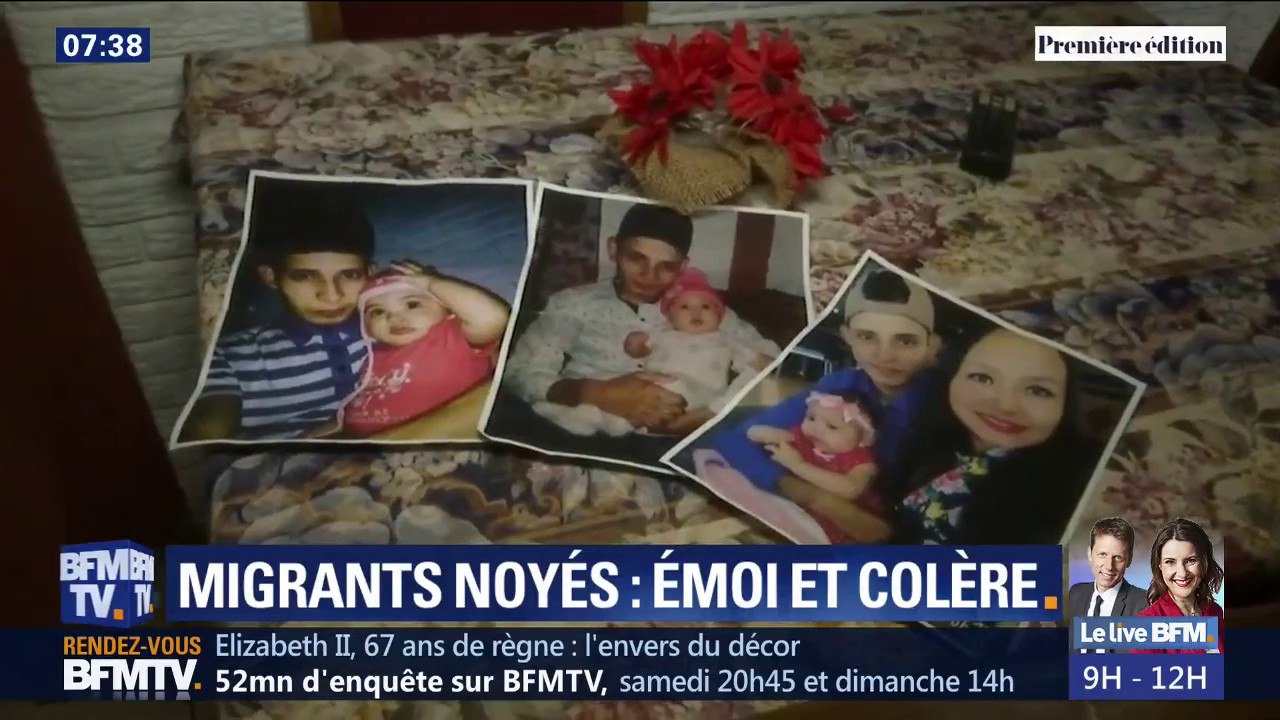 L'émotion et la colère après la noyade d'un migrant salvadorien et sa fille dans le Rio Grande