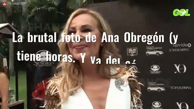 La brutal foto de Ana Obregón (y tiene horas. Y va del cáncer de Álex Lequio)