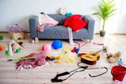 Wie vermeidet man Spielzeug überall im Haus?